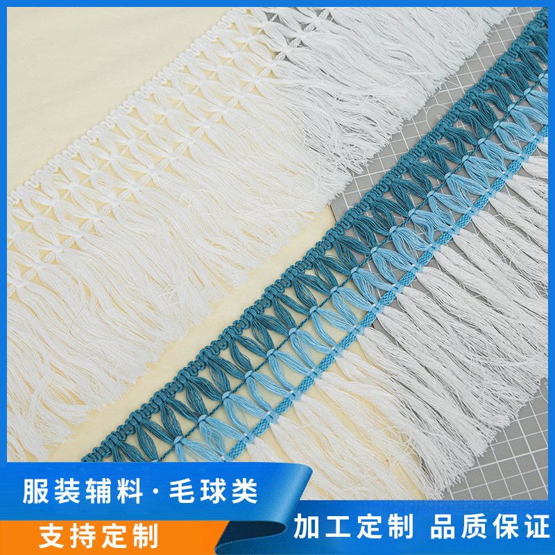 现货彩色涤纶镂空花边水溶条码diy窗帘床罩梅花拼布辅料无弹花边